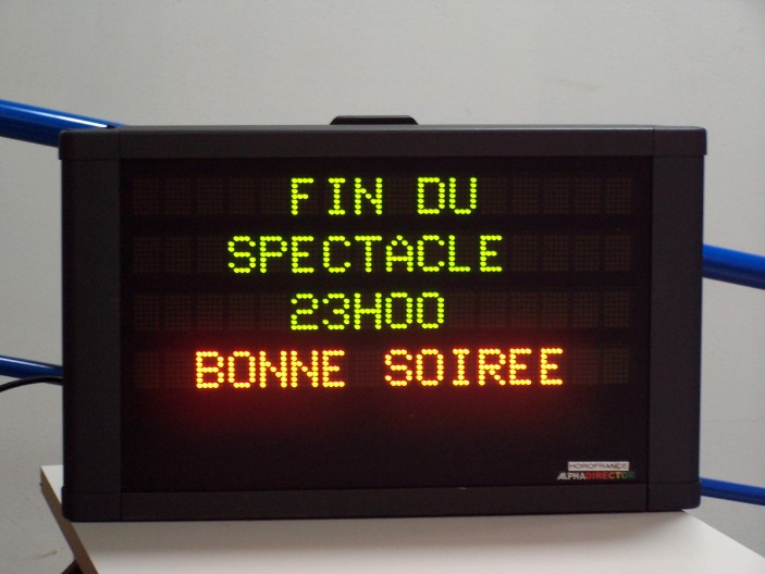 Afficheur alpha director Adaptive Afficheur alpha director Adaptive